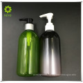 300ml shampoo cosmetic plastic pet bottle with pump